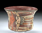 NAZCA POLYCHROME VESSEL W/ MYT