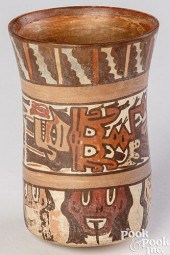 NAZCA POLYCHROMED POTTERY BEAK
