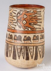 NAZCA POLYCHROMED POTTERY BEAK
