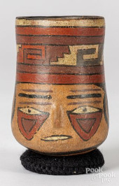 NAZCA POLYCHROMED POTTERY TROP