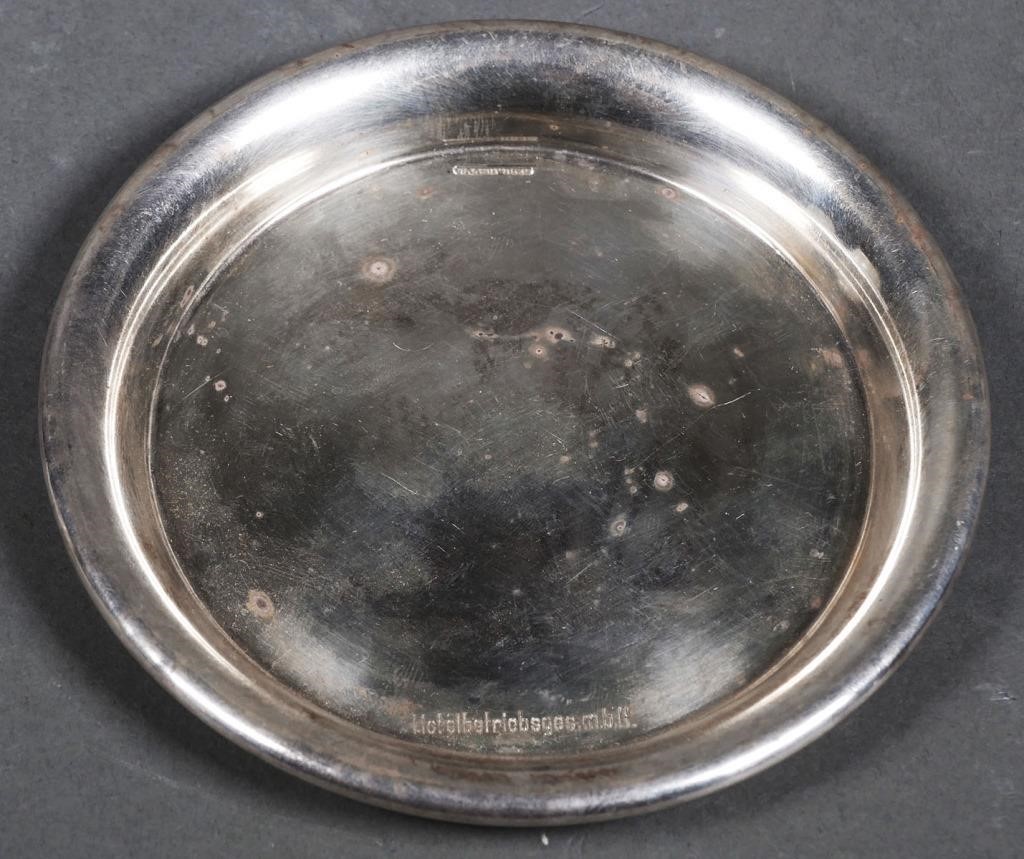NAZI GERMANY HOTEL TRAY COASTER