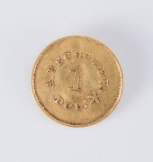 NC BETCHLER GOLD COIN1842 Augu