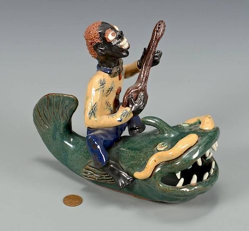 NC FOLK ART FIGURAL, BILLY RAY