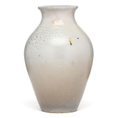 NC POTTERY BALUSTER VASE<br>NC