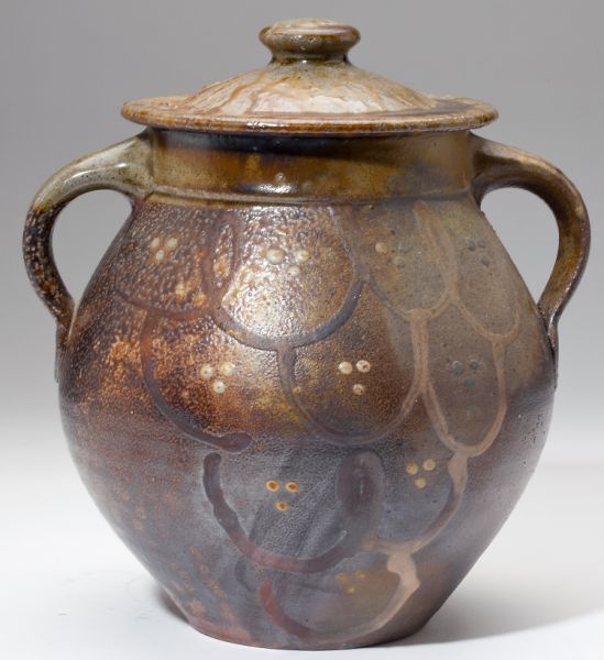 NC Pottery Mark Hewitt Lidded
