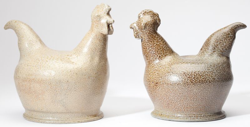NC Pottery Pair of Charles Moore