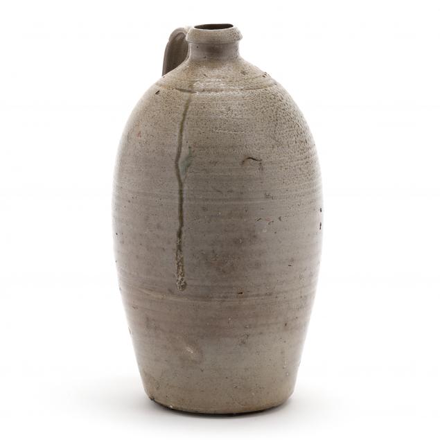 NC POTTERY STONEWARE JUG Late