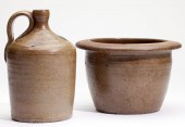NC Pottery Two Pieces J.D. Cra