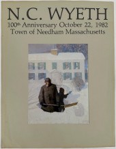 N.C. WYETH POSTER CELEBRATING