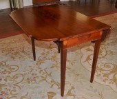 NE HEPPLEWHITE INLAID MAHOGANY