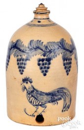 NE STONEWARE CHICKEN FEEDER, G