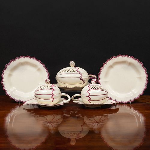 NEALE & CO. PUCE DECORATED