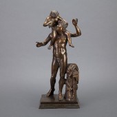 Neapolitan Gilt Bronze Group F