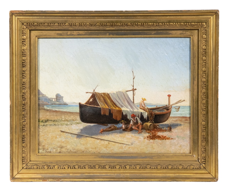 NEAPOLITAN GRAND TOUR PAINTING A