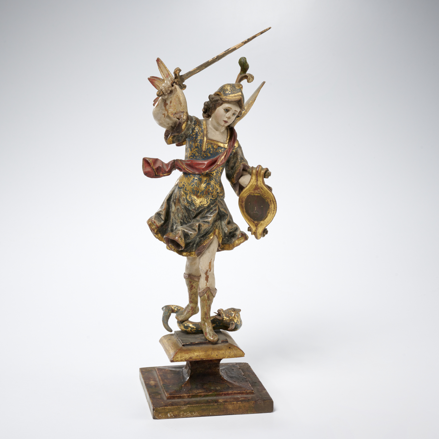 NEAPOLITAN POLYCHROMED MODEL OF