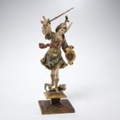 NEAPOLITAN POLYCHROMED MODEL O