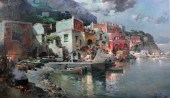 Neapolitan School oil on canva
