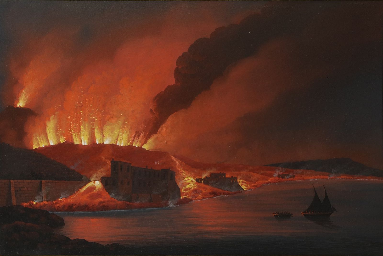 NEAPOLITAN SCHOOL, VESUVIUS