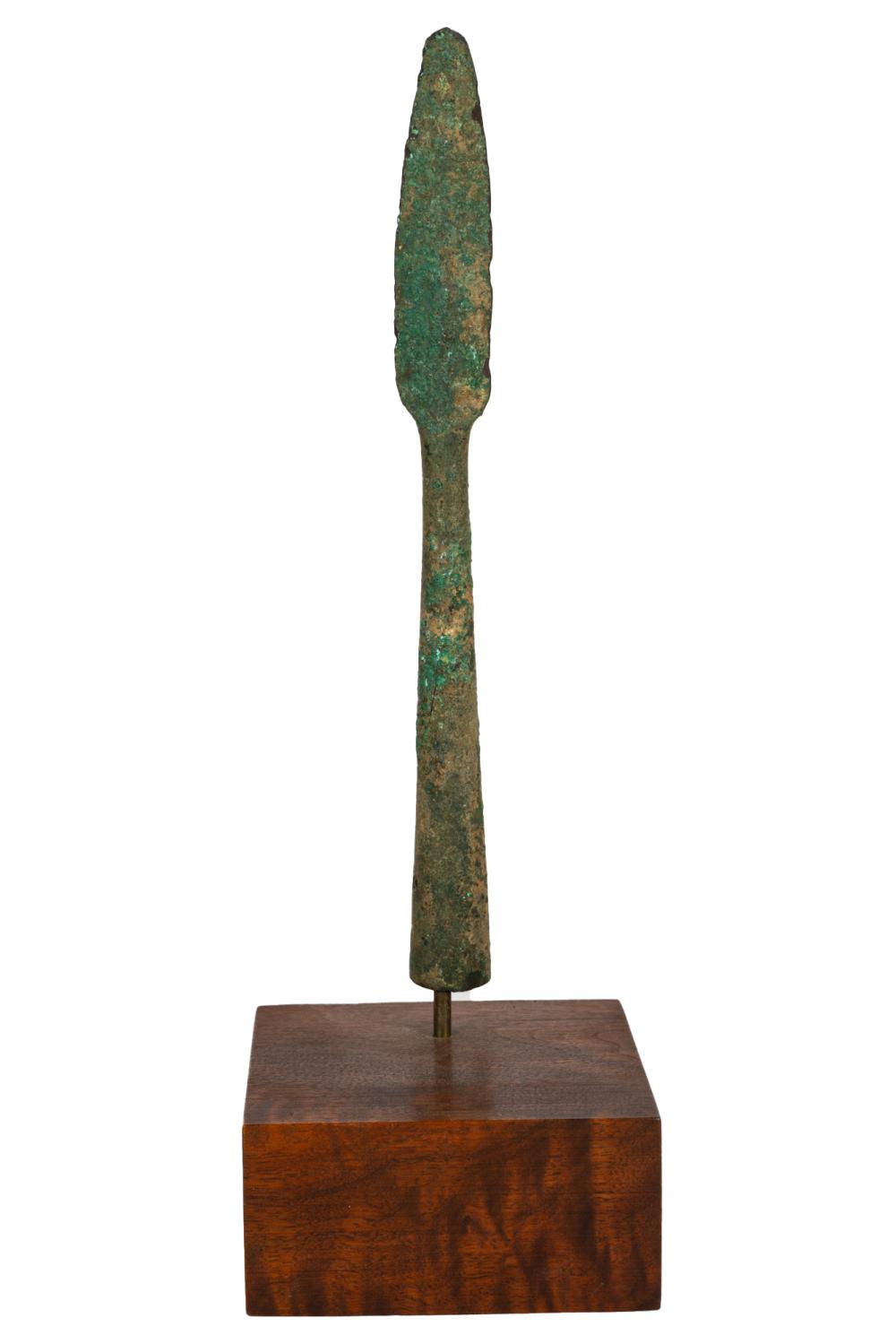 NEAR EASTERN BRONZE SPEARHEADon a