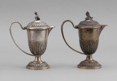 NEAR-PAIR OF AUSTRIAN SILVER C
