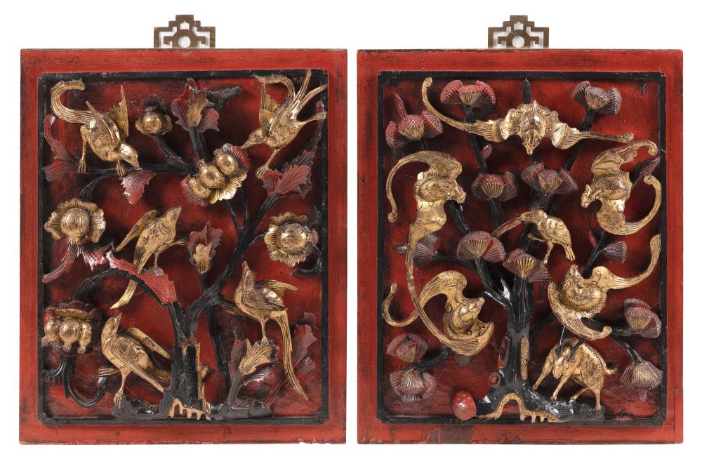 NEAR-PAIR OF CHINESE DELICATELY
