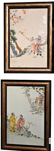 NEAR PAIR OF CHINESE PORCELAIN