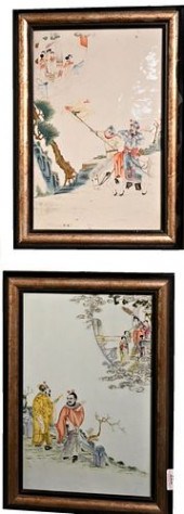 NEAR PAIR OF CHINESE PORCELAIN