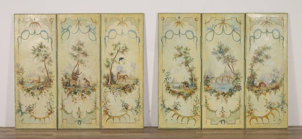 NEAR PAIR OF CONTINENTAL ROCOCO