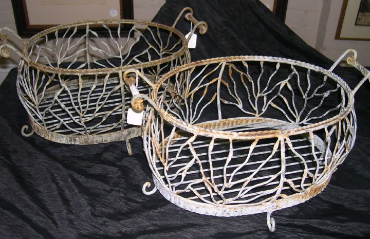 Near-Pair of French Two-Handled