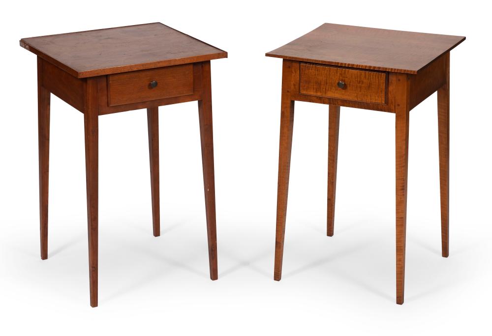 NEAR-PAIR OF HEPPLEWHITE-STYLE