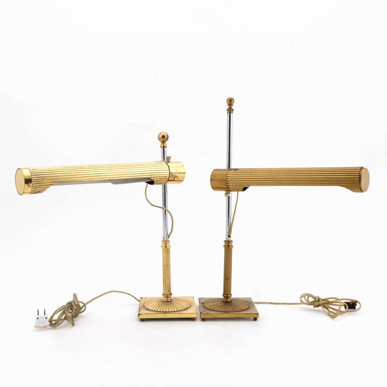 NEAR PR., MID-CENTURY BRASS