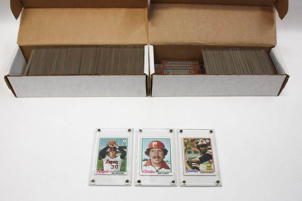 NEARLY COMPLETE SET OF 1978 TOPPS