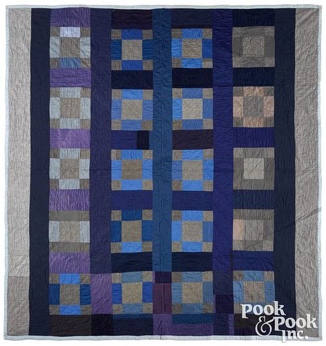 NEBRASKA AMISH COTTON NINE-PATCH