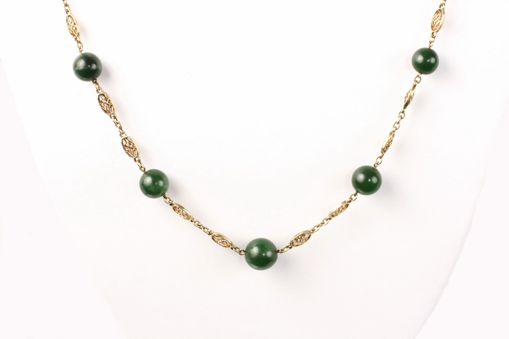 NECKLACE - 14K yellow gold