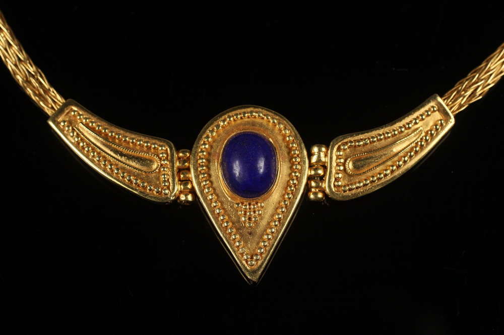 NECKLACE - Handmade 18K yellow gold