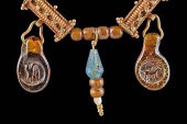 NECKLACE W/ ANCIENT ROMAN GLAS
