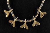 NECKLACE W/ SINU GOLD, STONE &