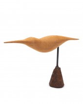 NED CARTLEDGE, CARVED FOLK ART