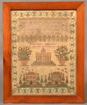 NEEDLE-WORK VERSE SAMPLER DATE