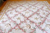 NEEDLEPOINT CARPET IN A SEAWEE