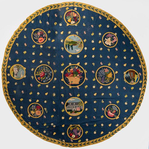 NEEDLEPOINT CARPET OF DENBY
