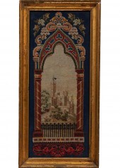 NEEDLEPOINT OF A LANCET WINDOW