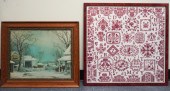 NEEDLEPOINT SAMPLER, 2004, AND