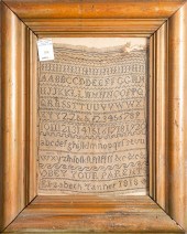 NEEDLEWORK ALPHABET SAMPLER BY