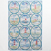 NEEDLEWORK CARPET OF LIGHTHOUS