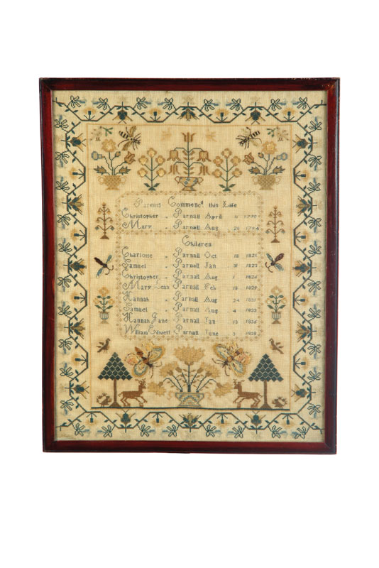 NEEDLEWORK FAMILY REGISTER. 