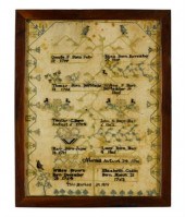Needlework family register