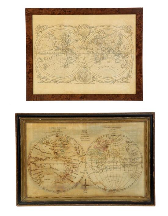 NEEDLEWORK MAP SAMPLER AND