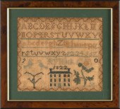NEEDLEWORK SAMPLER BELIEVED TO