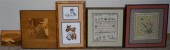 NEEDLEWORK SAMPLER DATED 1824,